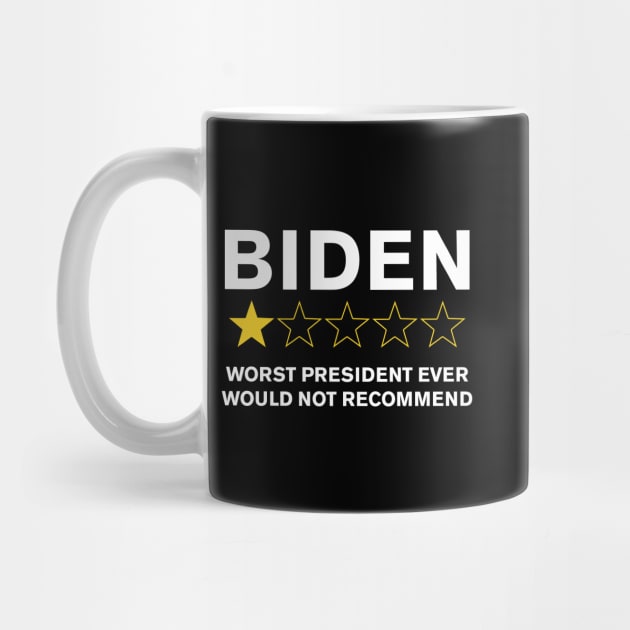 Biden Worst President Ever very bad would not recommend by stuffbyjlim